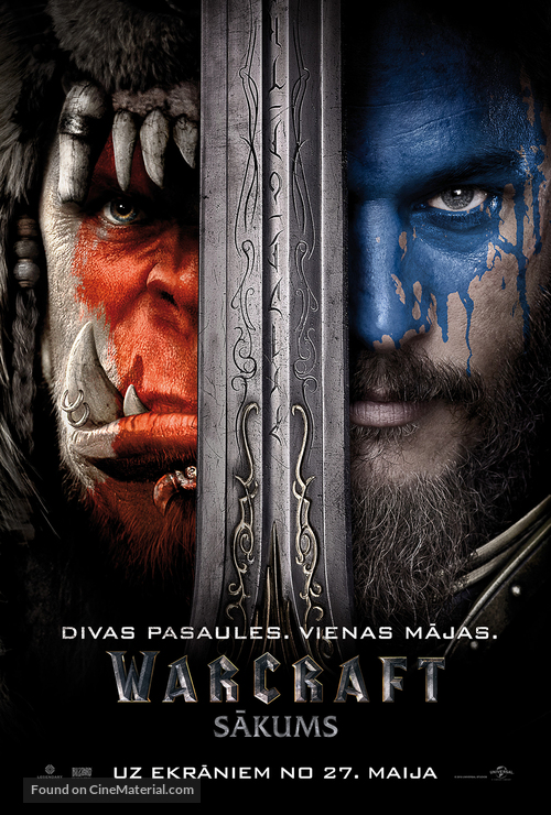 Warcraft - Latvian Movie Poster