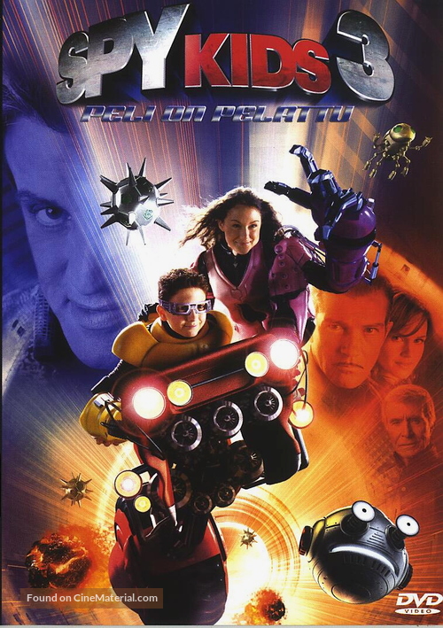 SPY KIDS 3-D : GAME OVER - Finnish DVD movie cover
