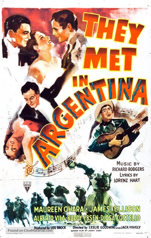 They Met in Argentina - Movie Poster