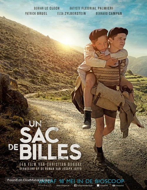 Un sac de billes - Dutch Movie Poster