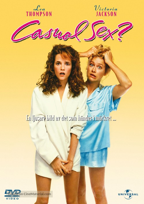 Casual Sex? - Swedish DVD movie cover