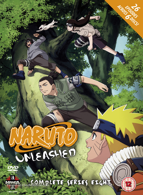 &quot;Naruto&quot; - British DVD movie cover