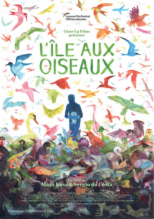 L&#039;&Icirc;le aux oiseaux - Swiss Movie Poster