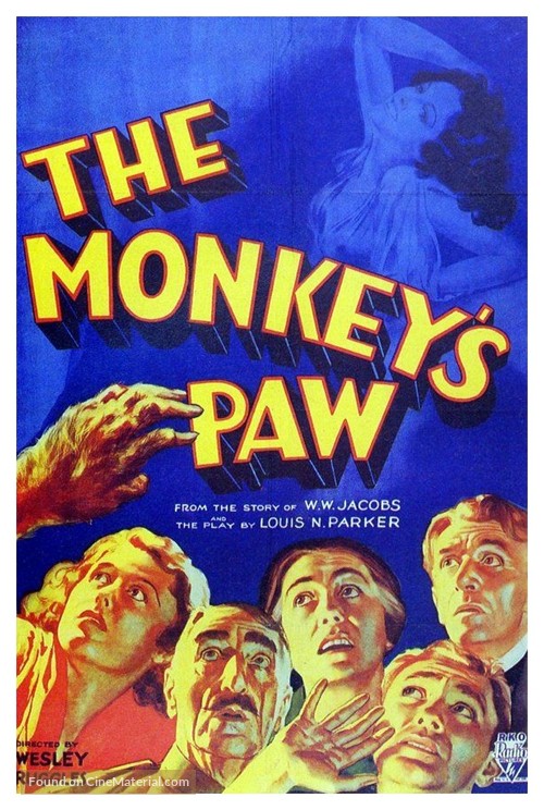 The Monkey&#039;s Paw - Movie Poster