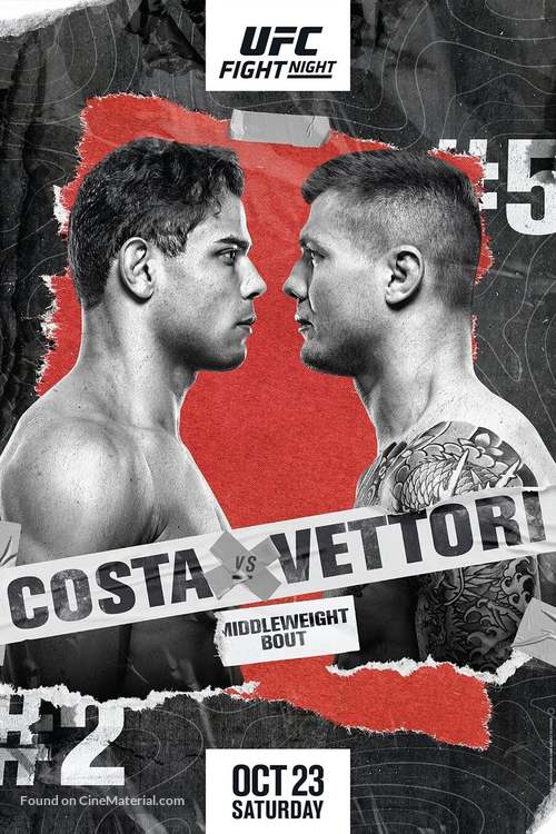&quot;UFC on ESPN&quot; Costa vs. Vettori - Movie Poster