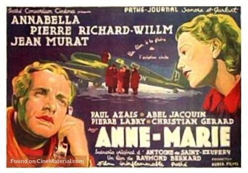 Anne-Marie - French Movie Poster