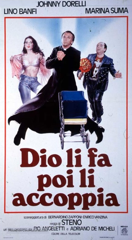 Dio li fa e poi li accoppia - Italian Movie Poster