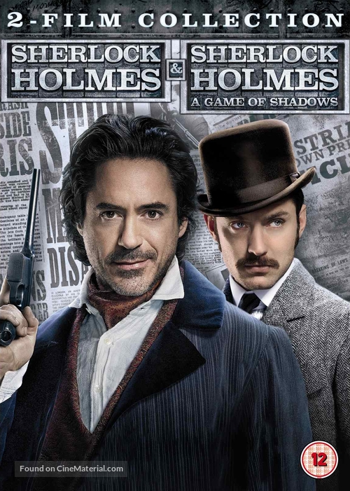 Sherlock Holmes - British DVD movie cover