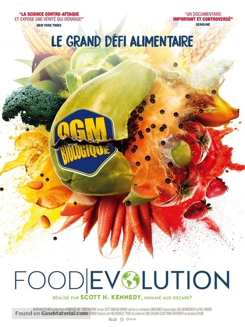 Food Evolution - French Movie Poster