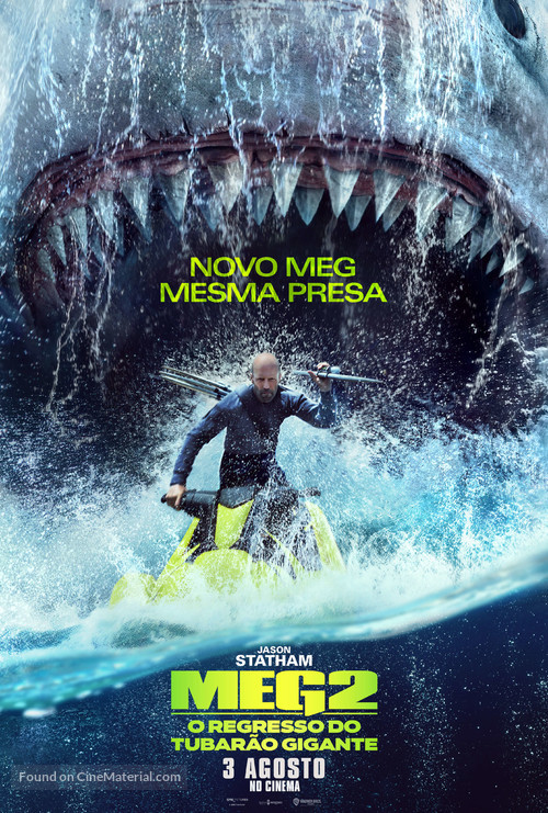 Meg 2: The Trench - Portuguese Movie Poster