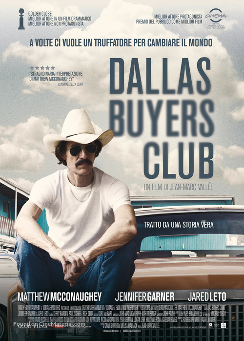 Dallas Buyers Club - Italian Movie Poster