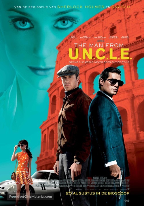 The Man from U.N.C.L.E. - Dutch Movie Poster