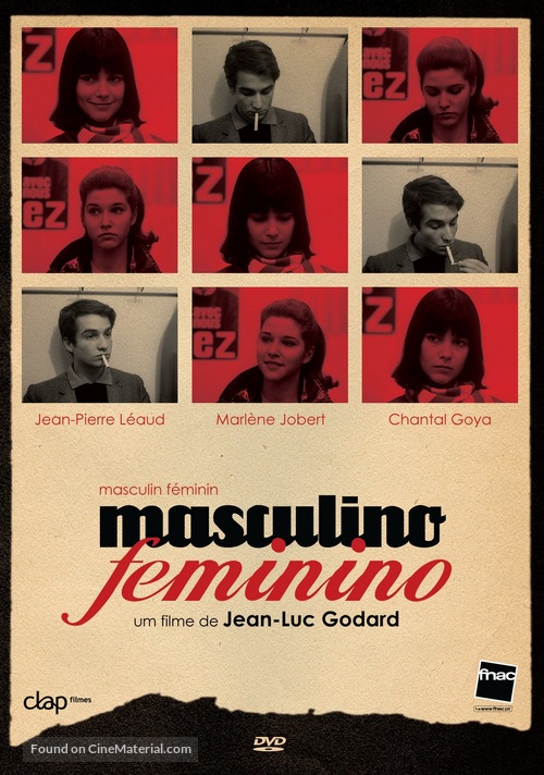 Masculin, f&eacute;minin: 15 faits pr&eacute;cis - Portuguese Movie Cover