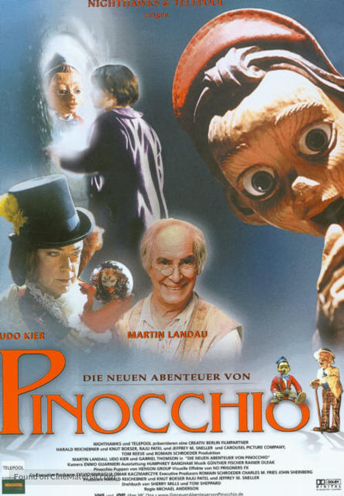 The New Adventures of Pinocchio - German poster