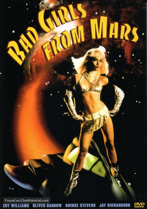 Bad Girls from Mars - German DVD movie cover