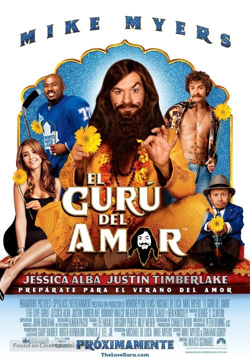 The Love Guru - Mexican Movie Poster