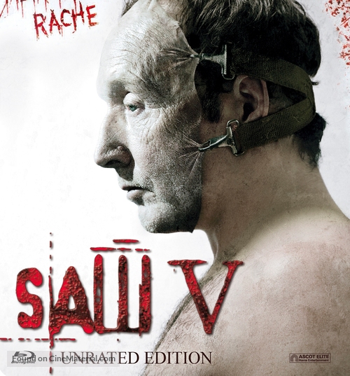 Saw V - Swiss Blu-Ray movie cover