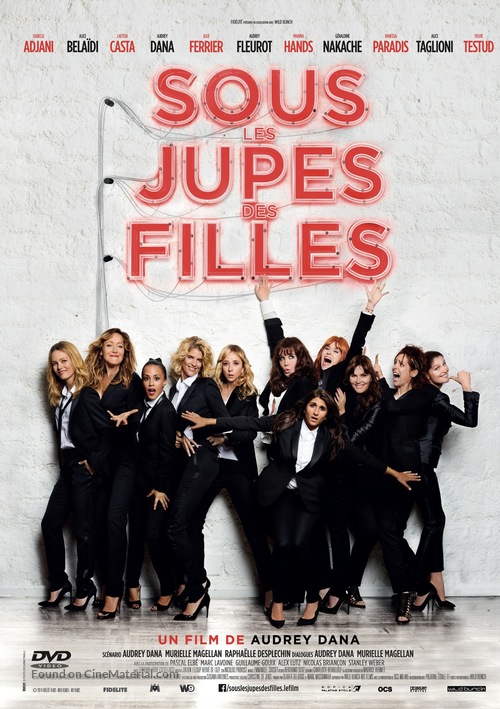 Sous les jupes des filles - French DVD movie cover