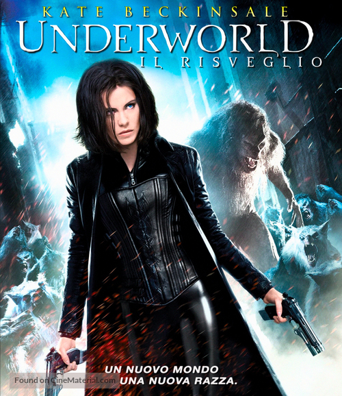 Underworld: Awakening - Italian Blu-Ray movie cover