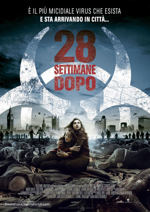 28 Weeks Later - Italian Theatrical movie poster