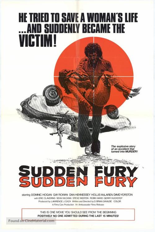 Sudden Fury - Canadian Movie Poster