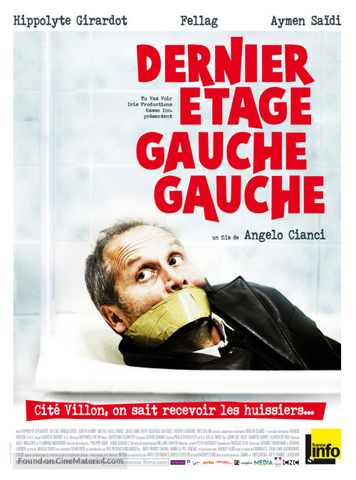 Dernier &eacute;tage gauche gauche - French Movie Poster