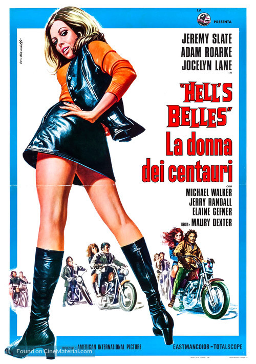 Hell&#039;s Belles - Italian Movie Poster