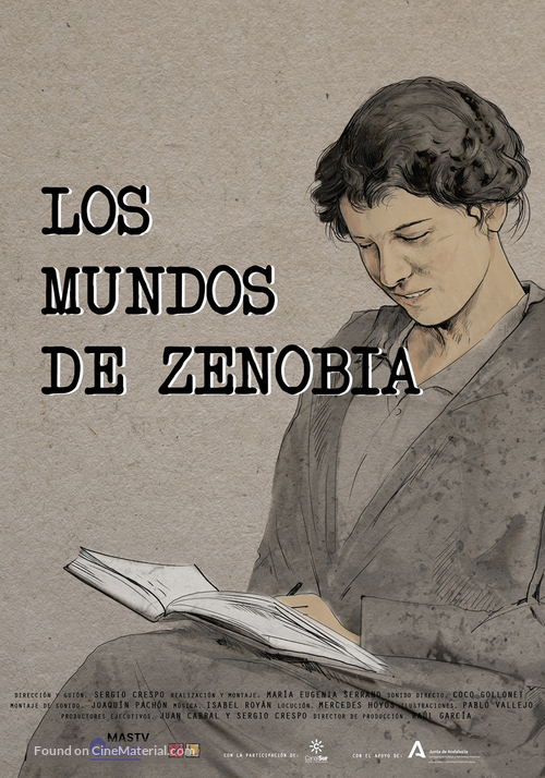 Los mundos de Zenobia - Spanish Movie Poster