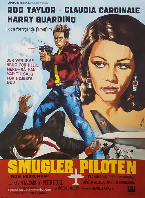 The Hell with Heroes - Danish Movie Poster