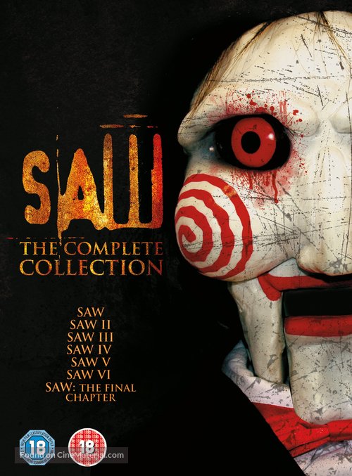 Saw - British Movie Cover