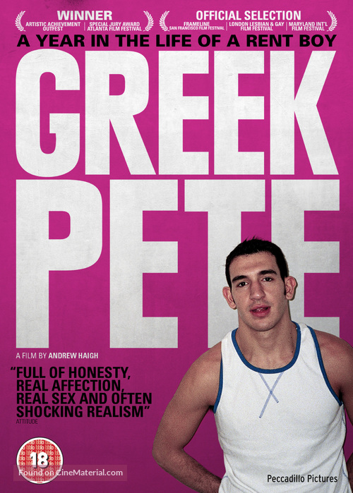 Greek Pete - British DVD movie cover