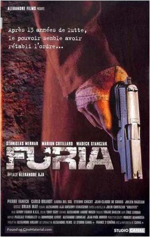 Furia - French VHS movie cover