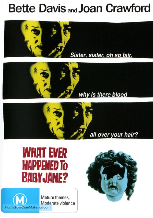 What Ever Happened to Baby Jane? - Australian DVD movie cover