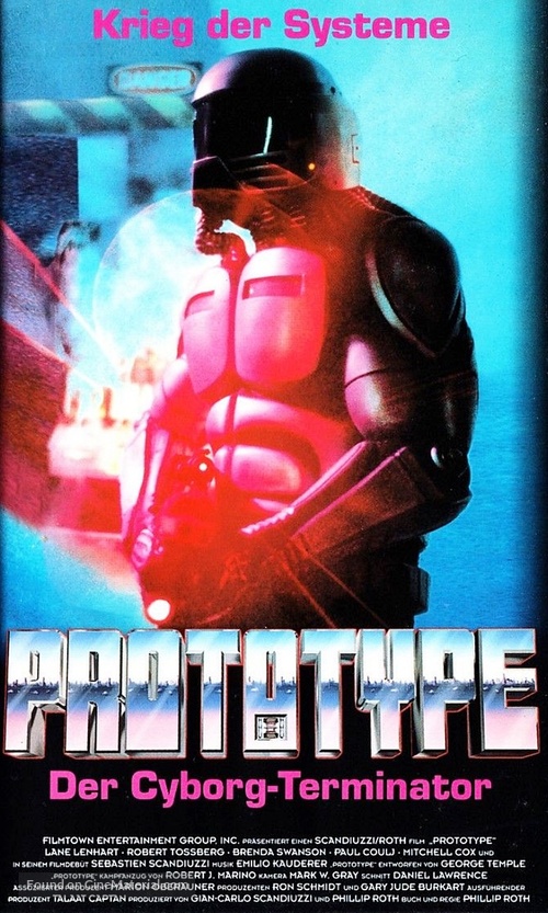 Prototype - German VHS movie cover