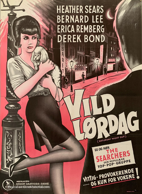 Saturday Night Out - Danish Movie Poster