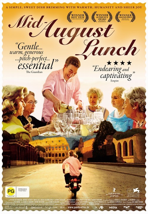 Pranzo di ferragosto - New Zealand Movie Poster