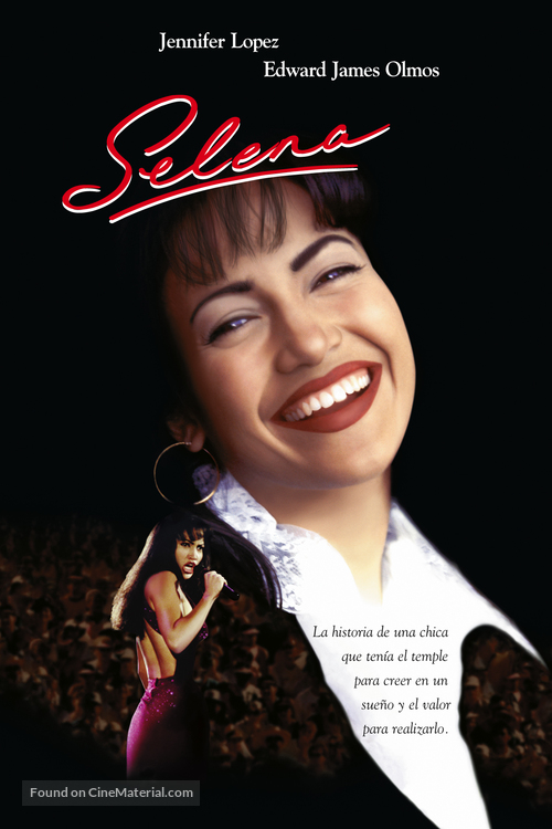 Selena - Mexican DVD movie cover