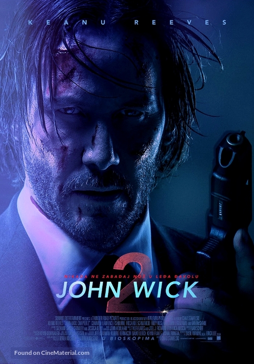 John Wick: Chapter Two - Serbian Movie Poster