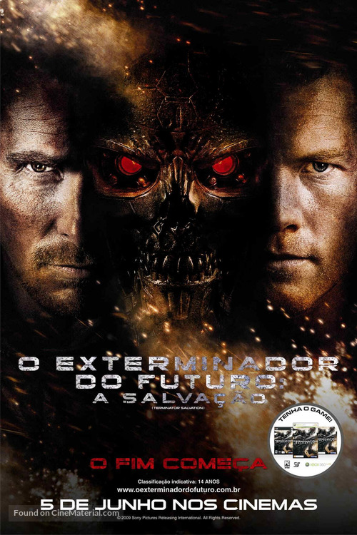 Terminator Salvation - Brazilian Movie Poster