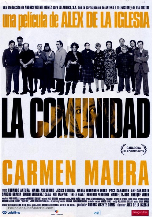 Comunidad, La - Spanish Movie Poster