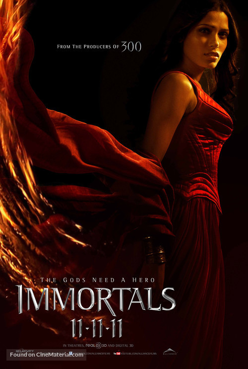 Immortals - Canadian Movie Poster