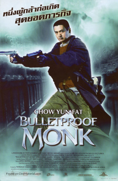 Bulletproof Monk - Thai Movie Poster
