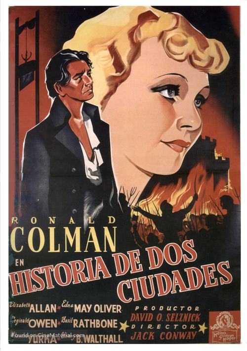 A Tale of Two Cities - Spanish Movie Poster