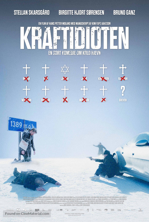 Kraftidioten - Danish Movie Poster