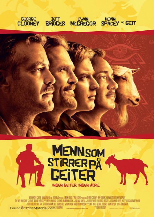The Men Who Stare at Goats - Norwegian Movie Poster
