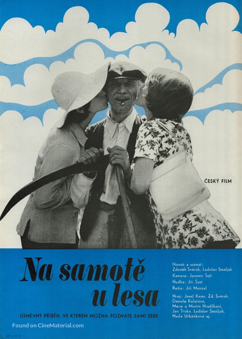 Na samote u lesa - Czech Movie Poster