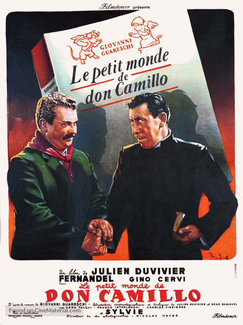 Don Camillo - French Movie Poster