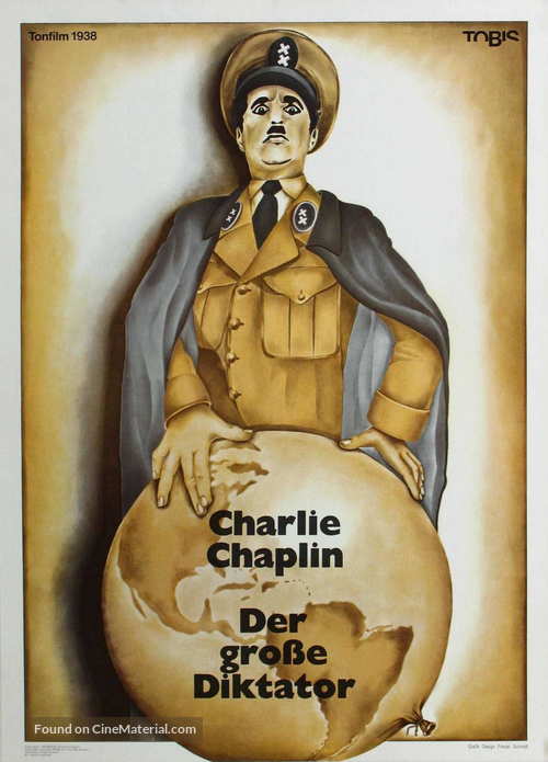 The Great Dictator - German Movie Poster