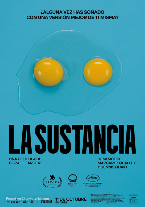 The Substance - Spanish Movie Poster