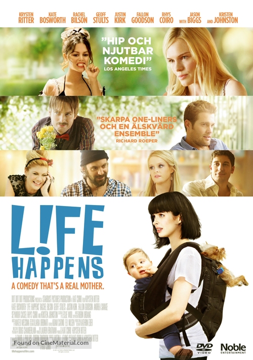 L!fe Happens - Swedish DVD movie cover